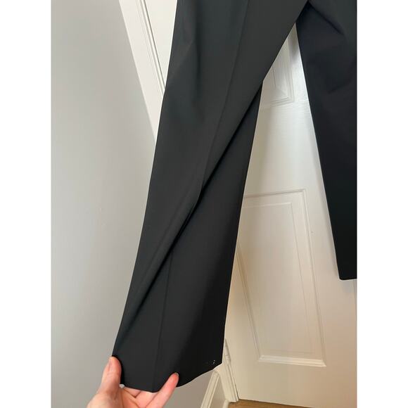 Lafayette 148 Women's 8P Wool Dress Pants Black Front Pleat Work Trousers Career - Picture 11 of 15
